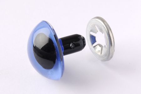 Sicherheitsaugen blau, 14 mm 